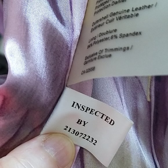 Danier Leather Jacket  Metallic Sheen 3XS  (XXXS) - Picture 12 of 15